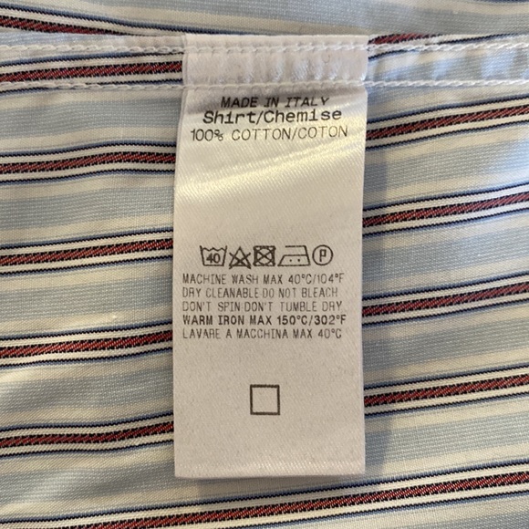 Authentique Gucci slim fit dress shirt size 15.5 (medium) - Picture 7 of 8